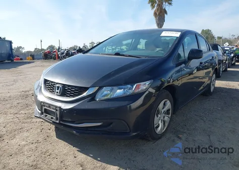 2013 Honda Civic Lx from USA, damaged, VIN 19XFB2F55DE261320